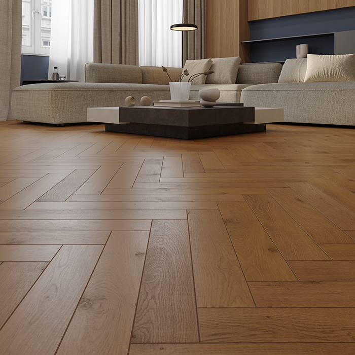Ламинат Дуб Помона Herringbone Elegant Norland LF303-13
