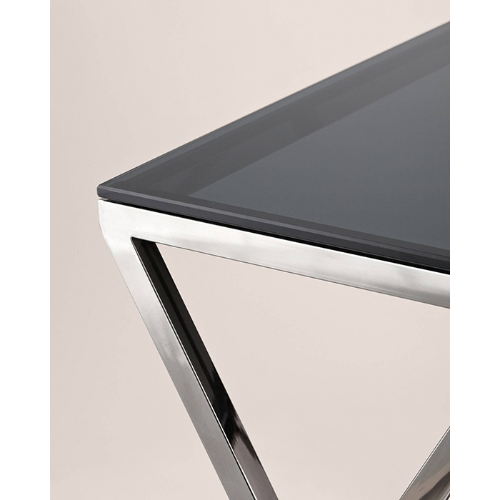 Журнальный стол D55 Инсигния стекло Stool Group EET-026-BG-SK