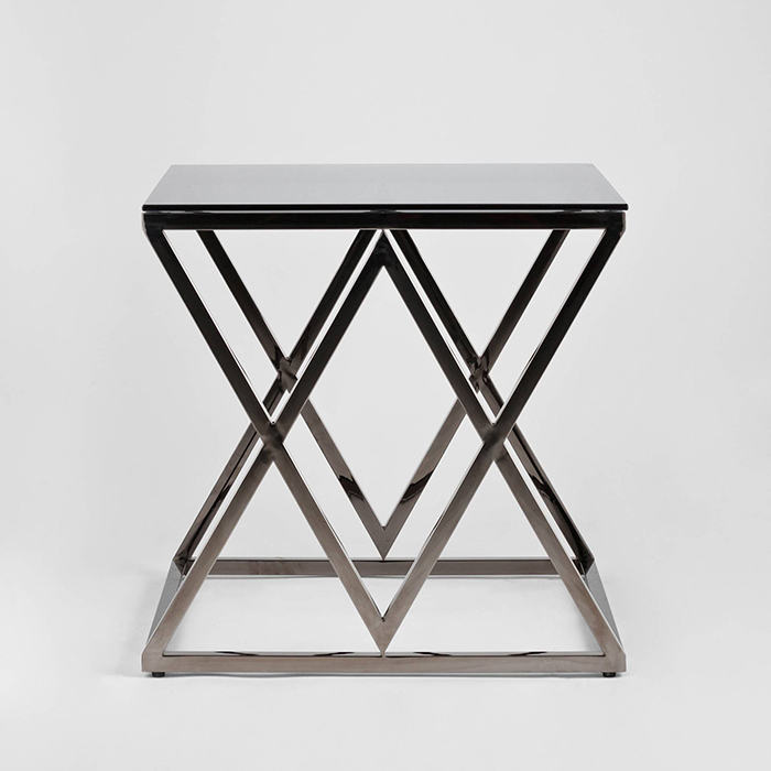 Журнальный стол D55 Инсигния стекло Stool Group EET-026-BG-SK
