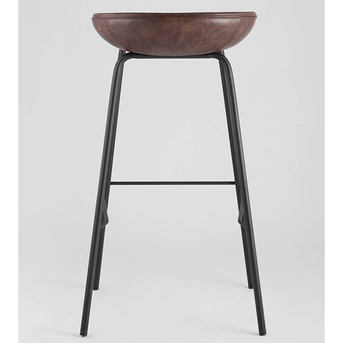 Стул барный Турин коричневый экокожа Stool Group 8319TB BROWN