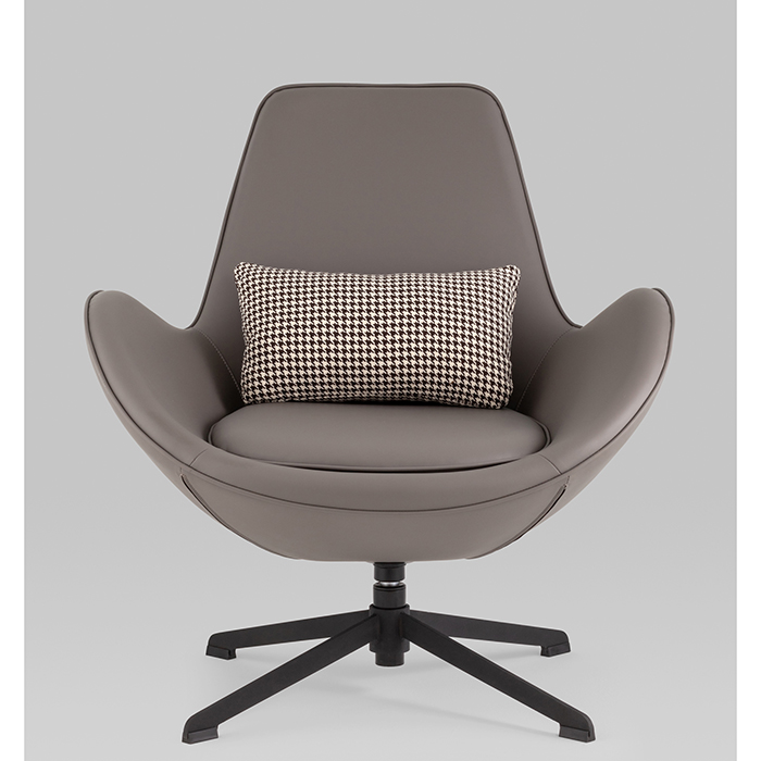Кресло TopChairs Ostra серый Stool Group L105B 270-38