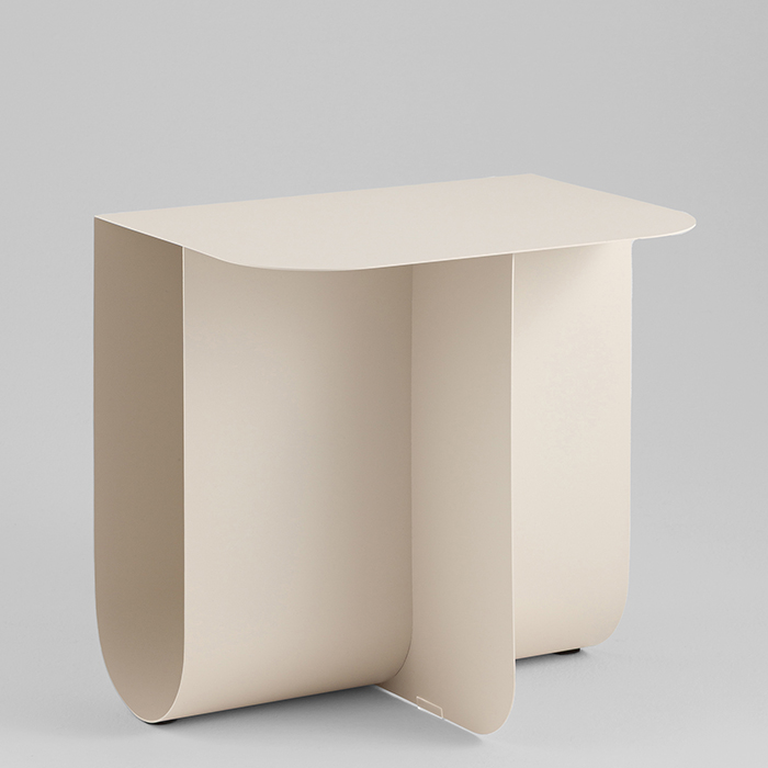 Журнальный столик Laure металл светло-серый Stool Group MT-136S 12-4301