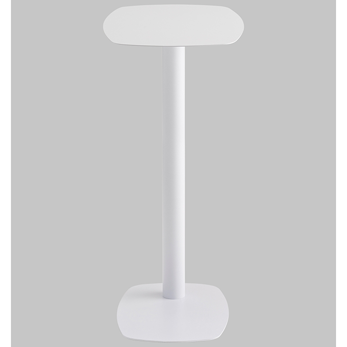 Журнальный столик Eanna L металл белый Stool Group MT-190L DB-021