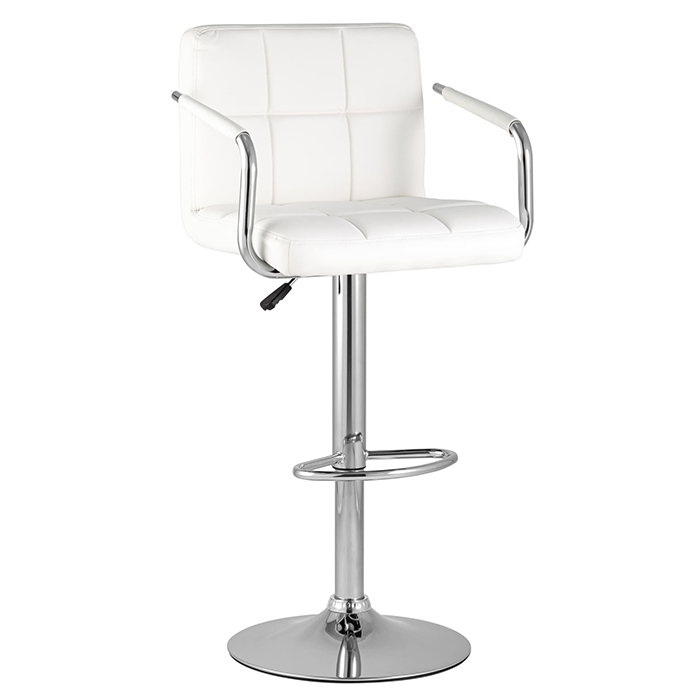 Стул барный Малави New белый Stool Group BC-V003-NP white