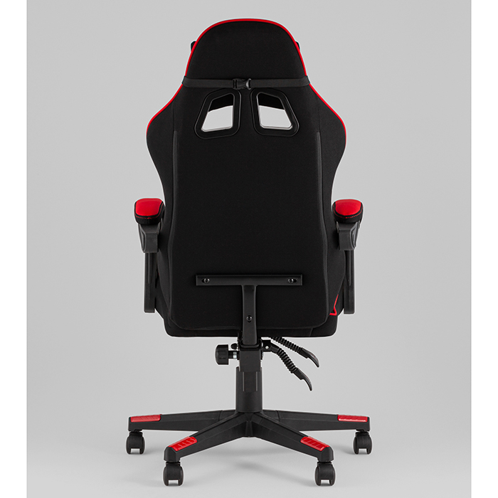 Кресло игровое TopChairs Shadow чёрно-красный Stool Group GF-8079 TT701+TT703
