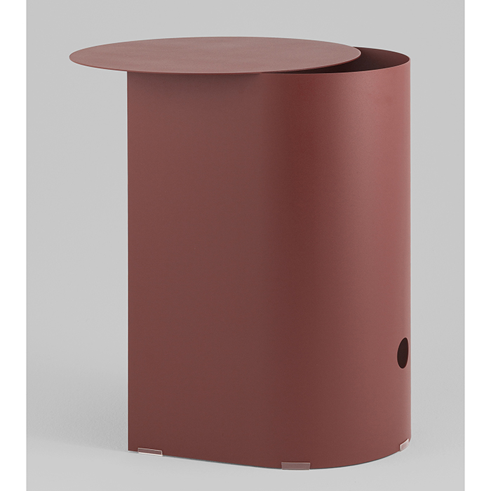 Журнальный столик Floire металл бордовый Stool Group MT-143 DB-032