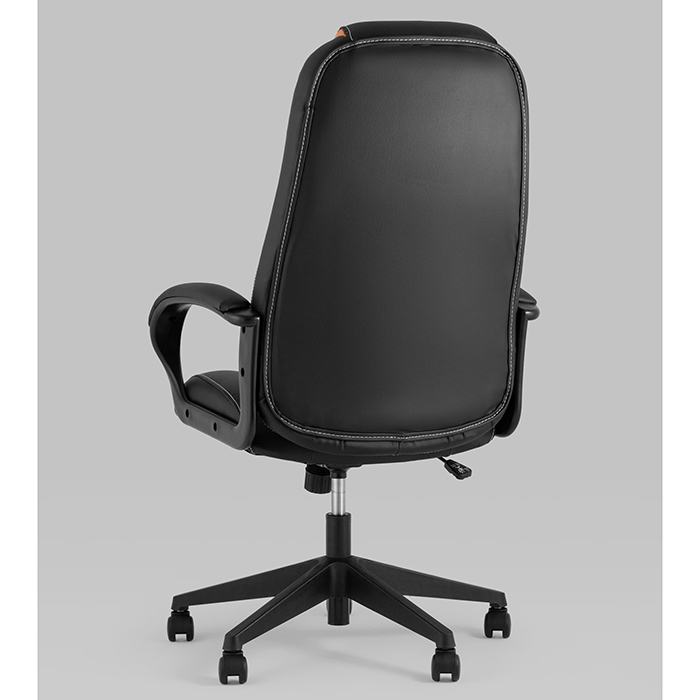 Кресло игровое TopChairs ST-Cyber 8 чёрный/оранжевый Stool Group ST-CYBER 8 ORANGE