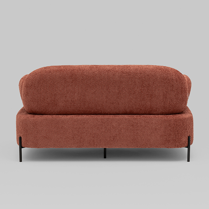 Диван Кэнди букле коралловый Stool Group vd-dv-candy-cm63