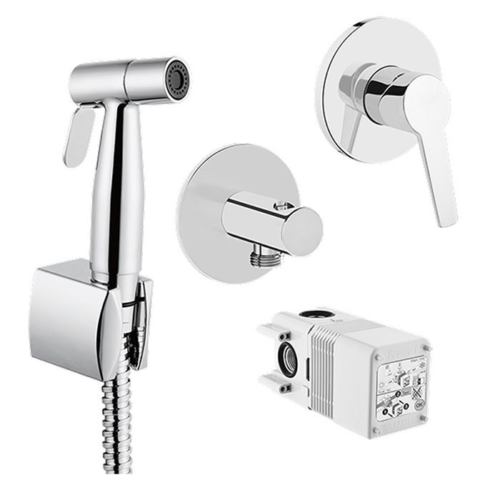 Гигиенический душ со смесителем встроенный Solid S Vitra A49271EXP