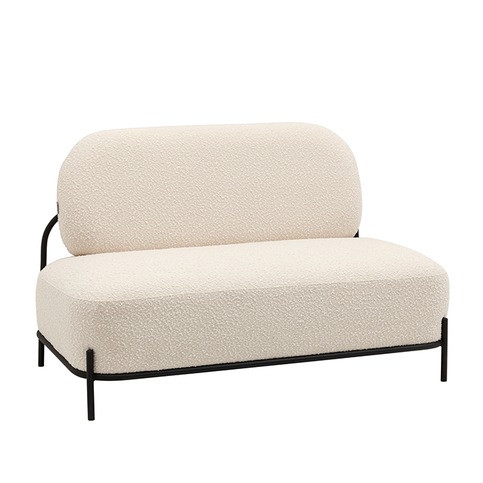 Диван Стоун букле молочный Stool Group vd-dv-stone-tr-milk