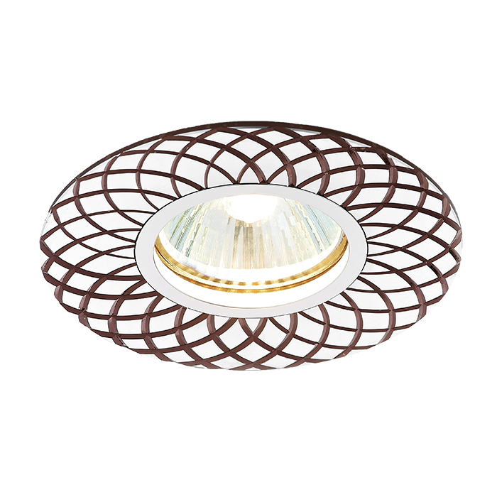 Светильник встраиваемый точечный Ambrella Light A815 AL/BR