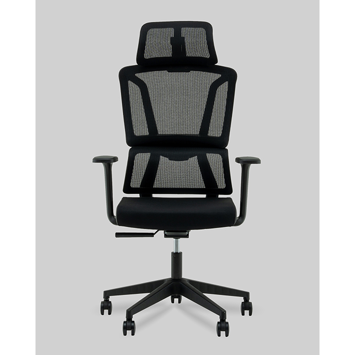 Кресло офисное TopChairs Forward чёрный Stool Group WH-1288 black