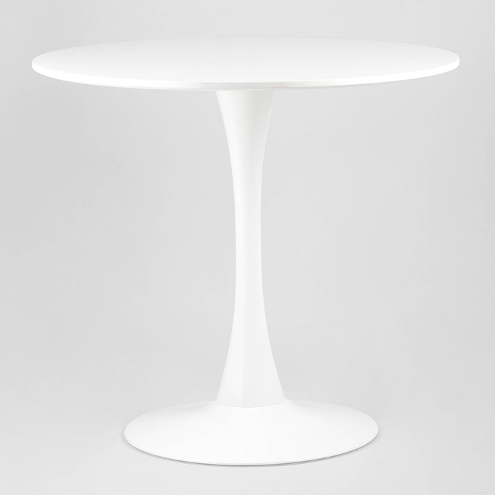 Стол круглый Tulip D80 белый Stool Group T004-1