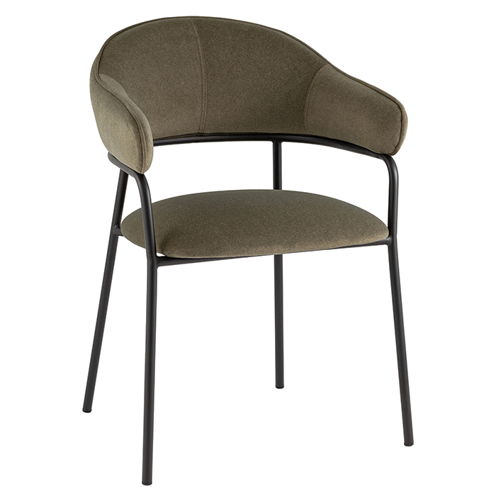Стул Leya зеленый Stool Group DX-2548 MOHAIR-353