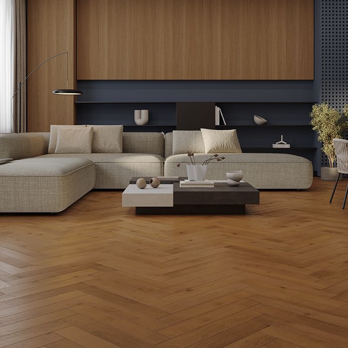 Ламинат Дуб Помона Herringbone Elegant Norland LF303-13