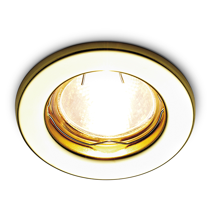 Светильник встраиваемый точечный Ambrella Light FT9210 GD