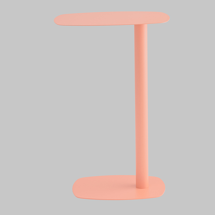 Журнальный столик Eanna L металл коралловый Stool Group MT-190L DB-011