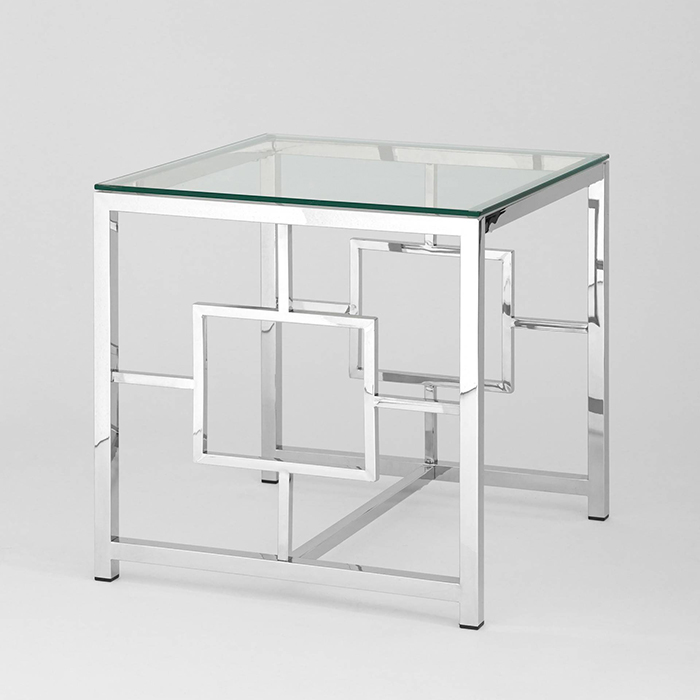 Журнальный столик D55 Бруклин стекло Stool Group EET-013
