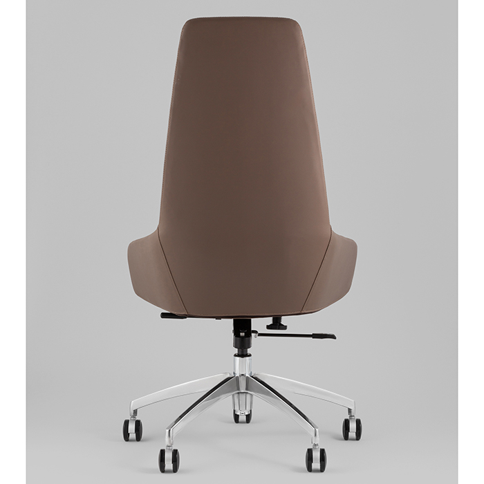 Кресло офисное TopChairs Soulo бежевый/коричневый Stool Group A308 8371-6/1