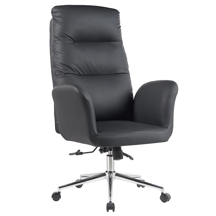 Кресло офисное TopChairs Solid чёрный Stool Group DD-004 NC black