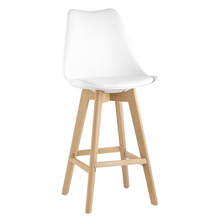 Стул барный Frankfurt белый Stool Group Y815A-75CM white