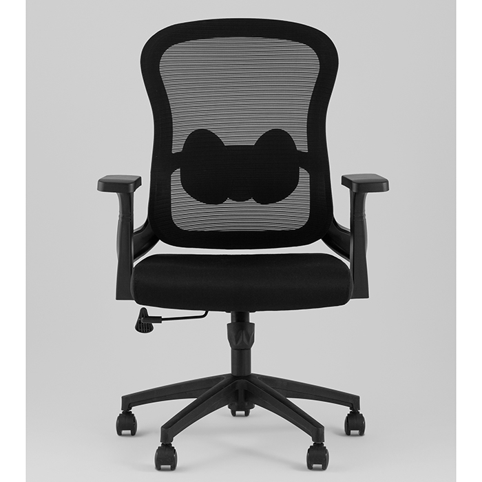 Кресло офисное TopChairs Petal чёрный Stool Group WH-A55 black