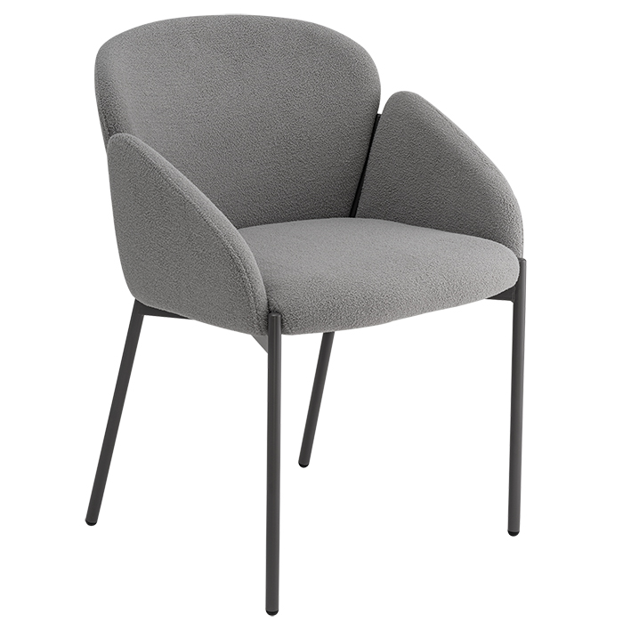 Стул Melia серый Stool Group DC-3090 KD 3018-15 grey legs