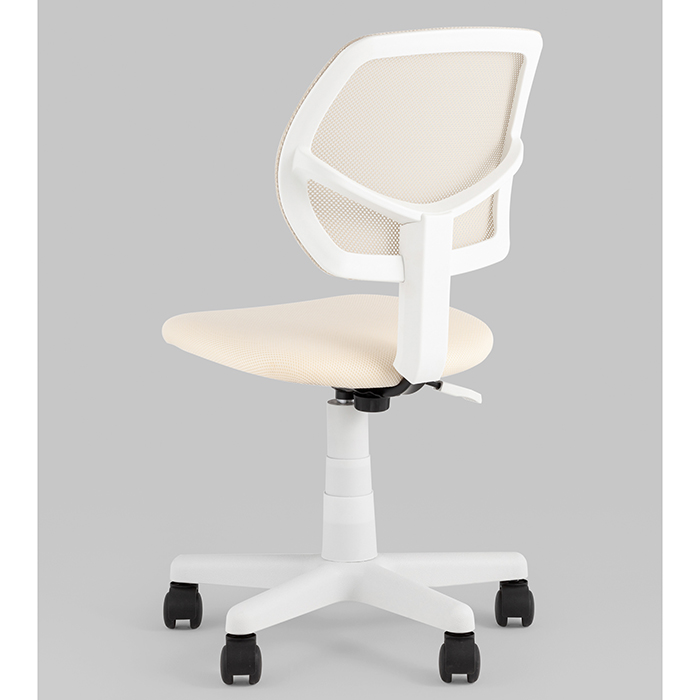 Кресло компьютерное детское Лоло бежевый Stool Group 5256W mesh beige