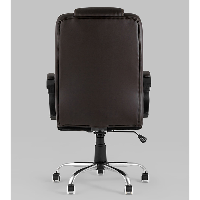 Кресло офисное TopChairs Atlant New коричневый Stool Group D-430 brown