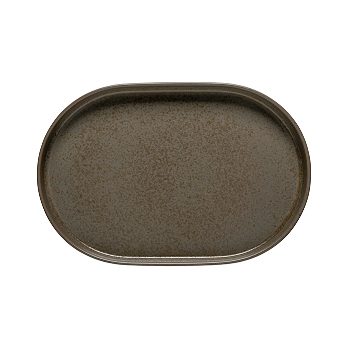 Блюдо овальное Oak 33х22 см Redonda Costa Nova RNA331-BRN