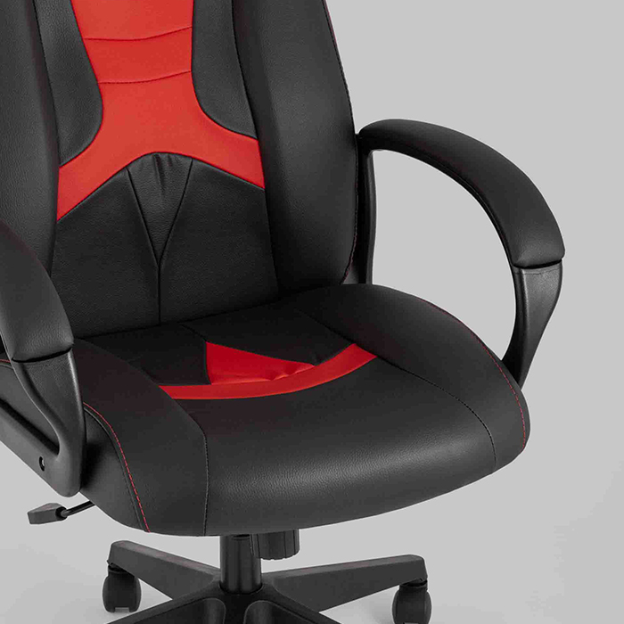 Кресло игровое TopChairs ST-Cyber 8 чёрный/красный Stool Group ST-CYBER 8 RED