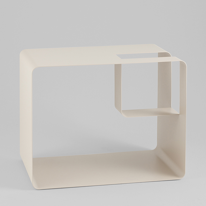 Журнальный столик Viwa металл светло-серый Stool Group MS-150-1 12-4301