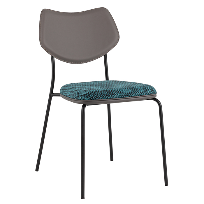 Стул Casey тёмно-бирюзовый с экокожей Stool Group B2171 K-17+M8532 MAB1-10