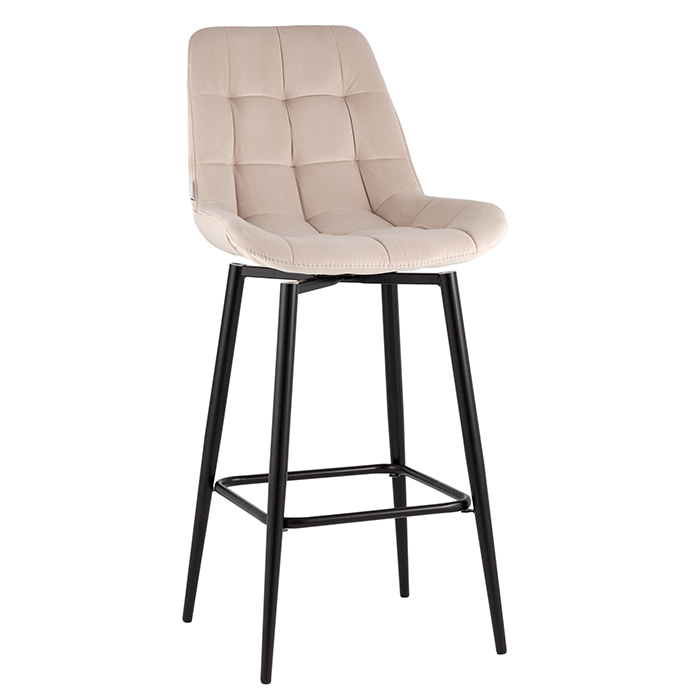 Стул барный Флекс с поворотным механизмом велюр бежевый Stool Group AV 405-N02-K14PM-08(B)