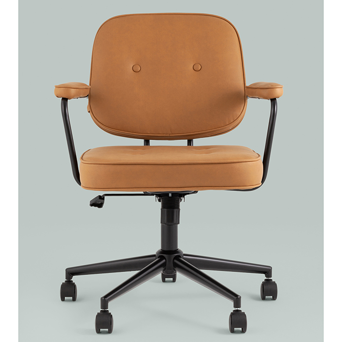 Кресло офисное Snoop коричневый Stool Group SY-017 Week-035