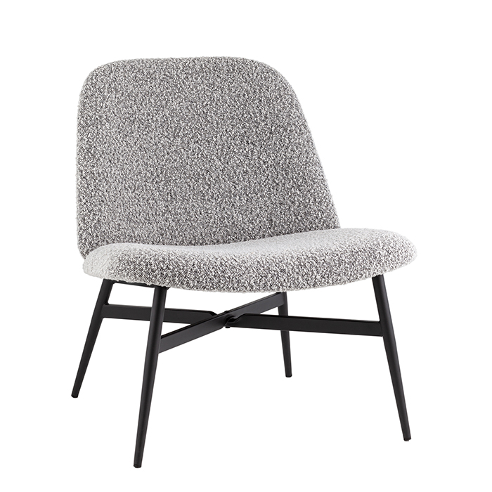 Кресло-лаунж Ease серый Stool Group DM5052 BMG2635-19 Grey