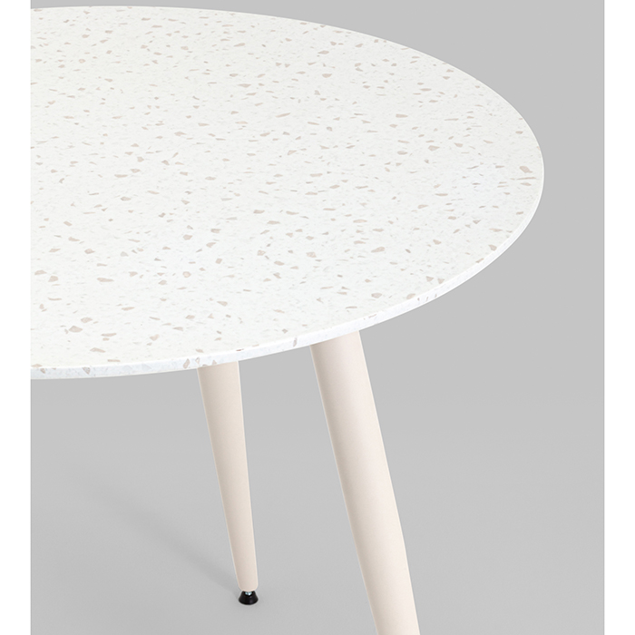 Стол круглый Nymphaea D90 терраццо Stool Group F-1715-1 TER3860-1