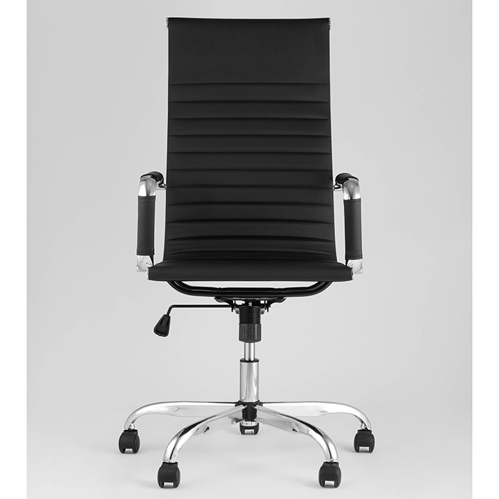 Кресло офисное TopChairs City чёрное Stool Group D-101H BLACK