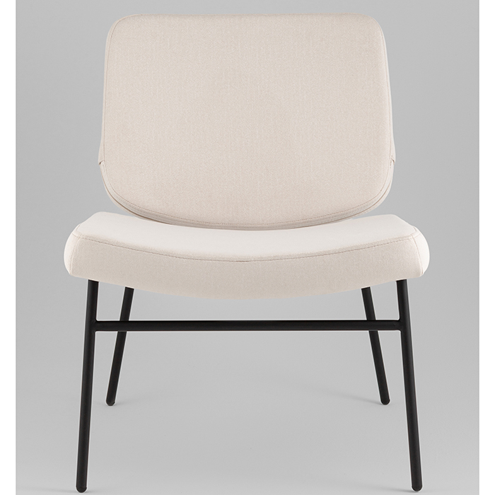 Кресло Эбигейл велюр молочный Stool Group LV-120-E10-01