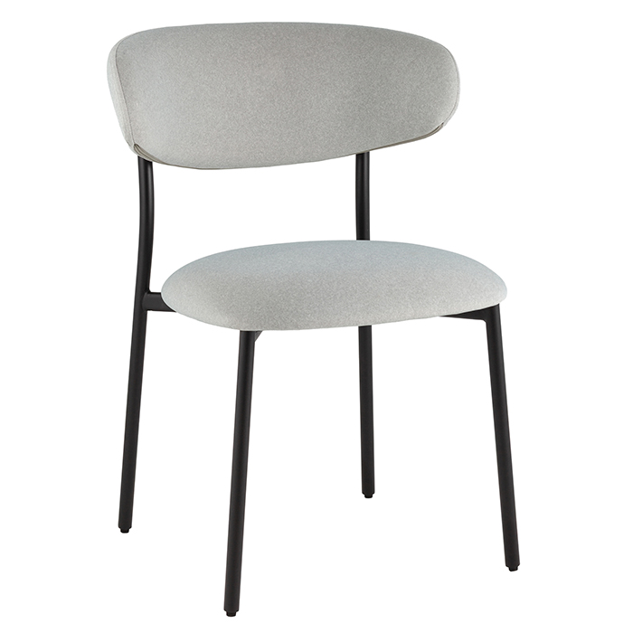 Стул Ayla светло-серый Stool Group DX-2547 MOHAIR-151