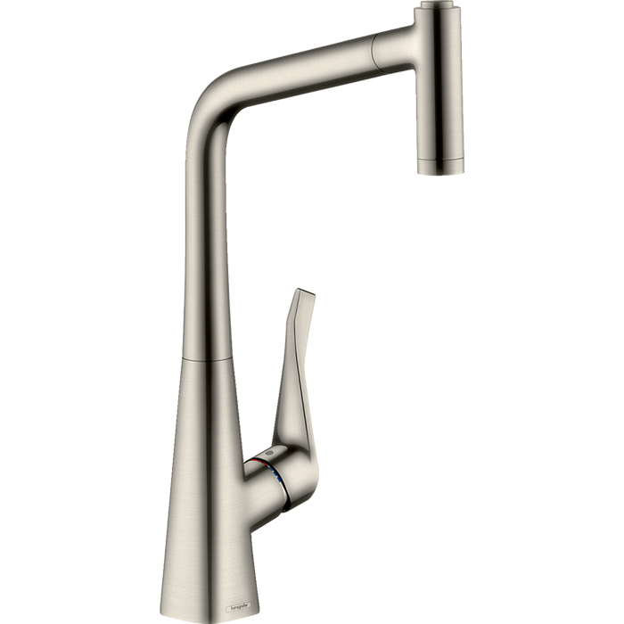 Смеситель для кухни с вытяжным изливом Metris M71 Hansgrohe 14780800